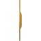Ekena Millwork Galveston Ceiling Medallion (Canopies up to 4 3/4"), 36 5/8"OD x 3 5/8"ID x 2 3/8"P, Iridescent Gold CM36GLIGS - alternate 4